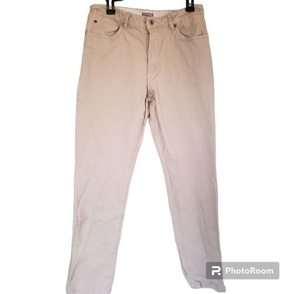 Falls Creek Tan Khaki Beige Colored Denim Jeans – Size 31 x 31.5 - Picture 1 of 11